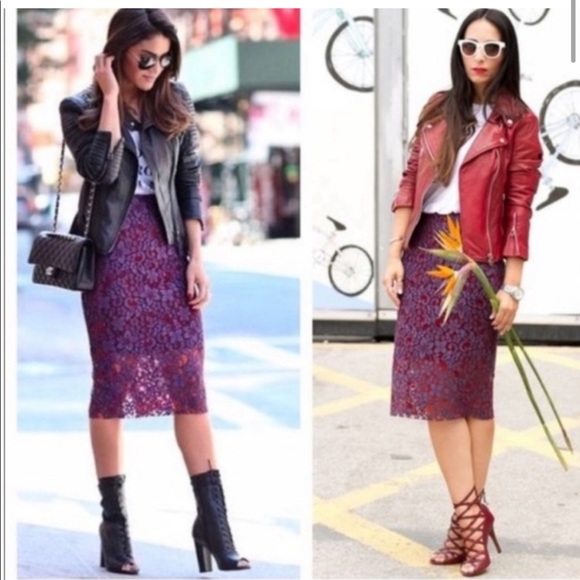 Zara Lace Skirt - Picture 3 of 9